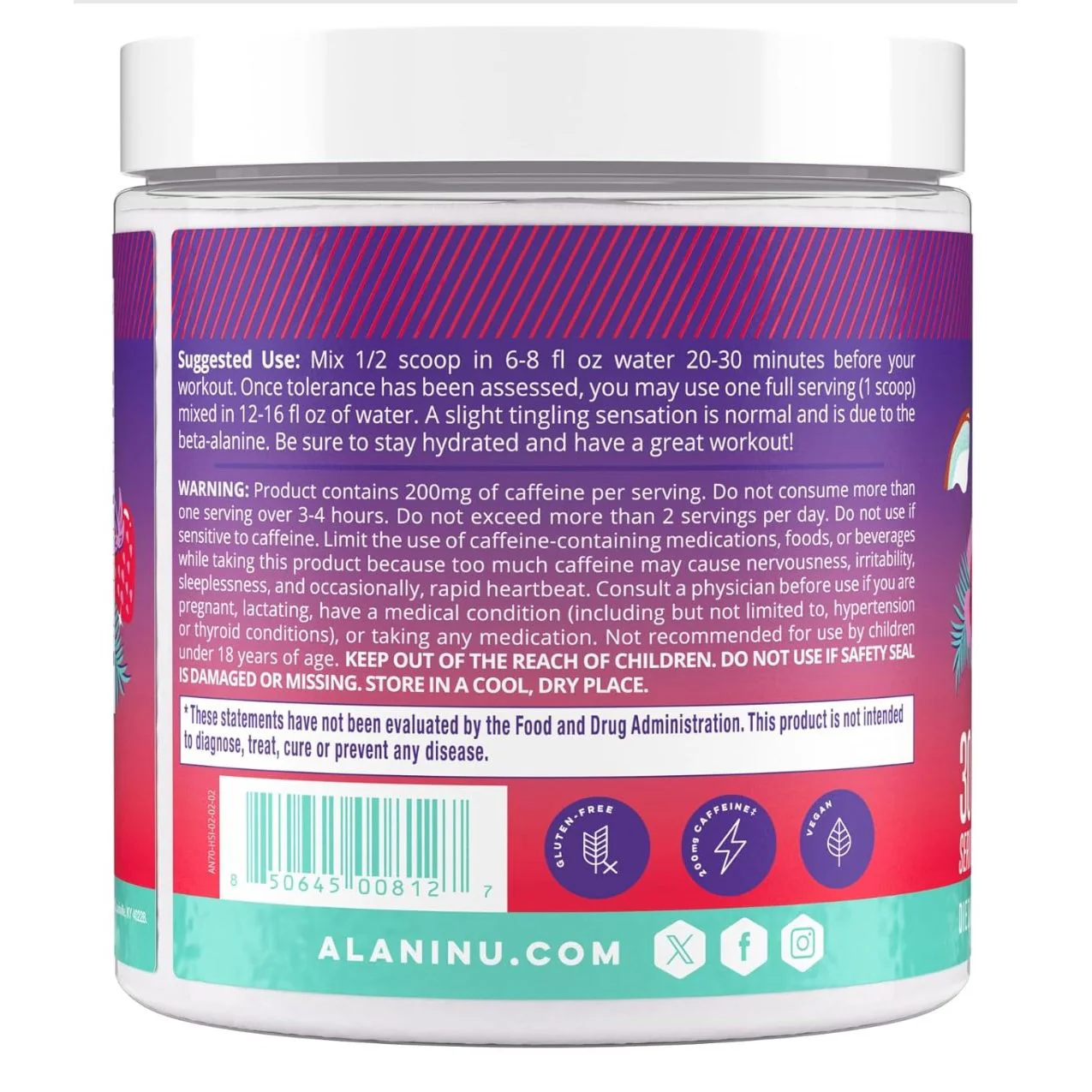 Alani Nu Pre-Workout Powder (30 servings) - Image 3