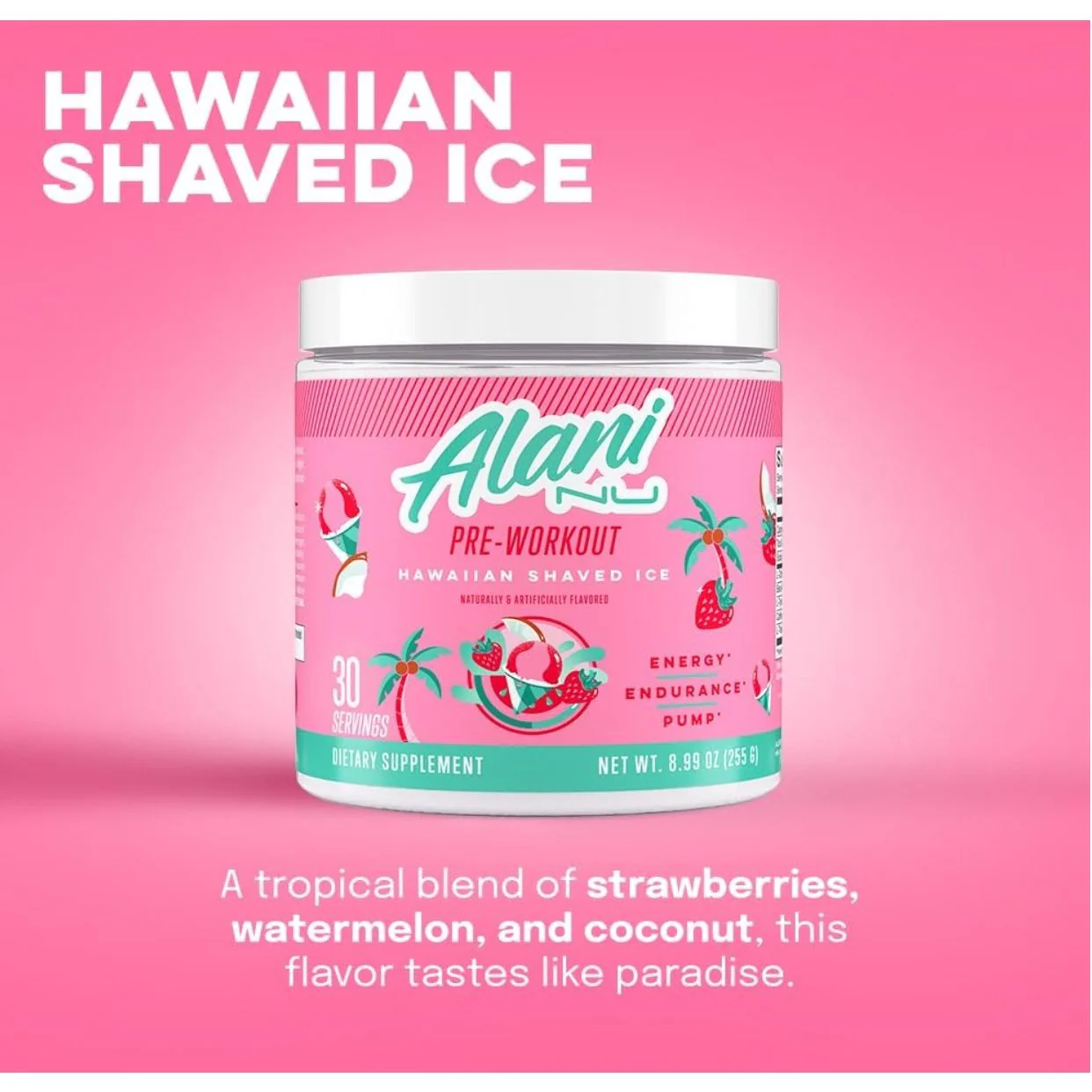 Alani Nu Pre-Workout Powder (30 servings) - Image 4