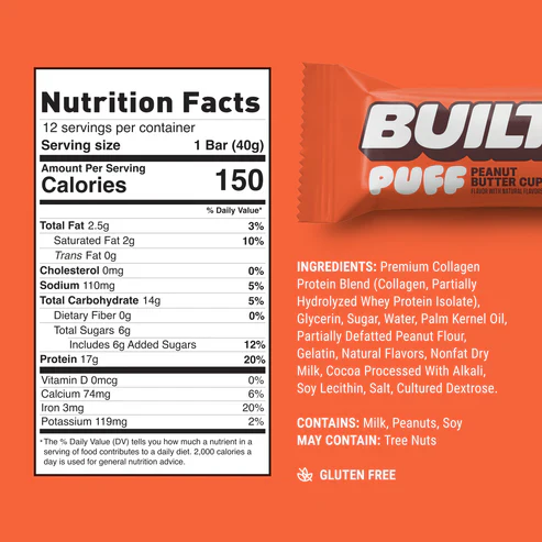 Built Protein Bar (1 bar) - Image 6