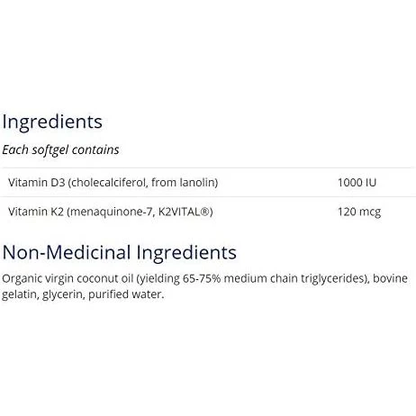 CanPrev D3 & K2 (60 softgels) - Image 5
