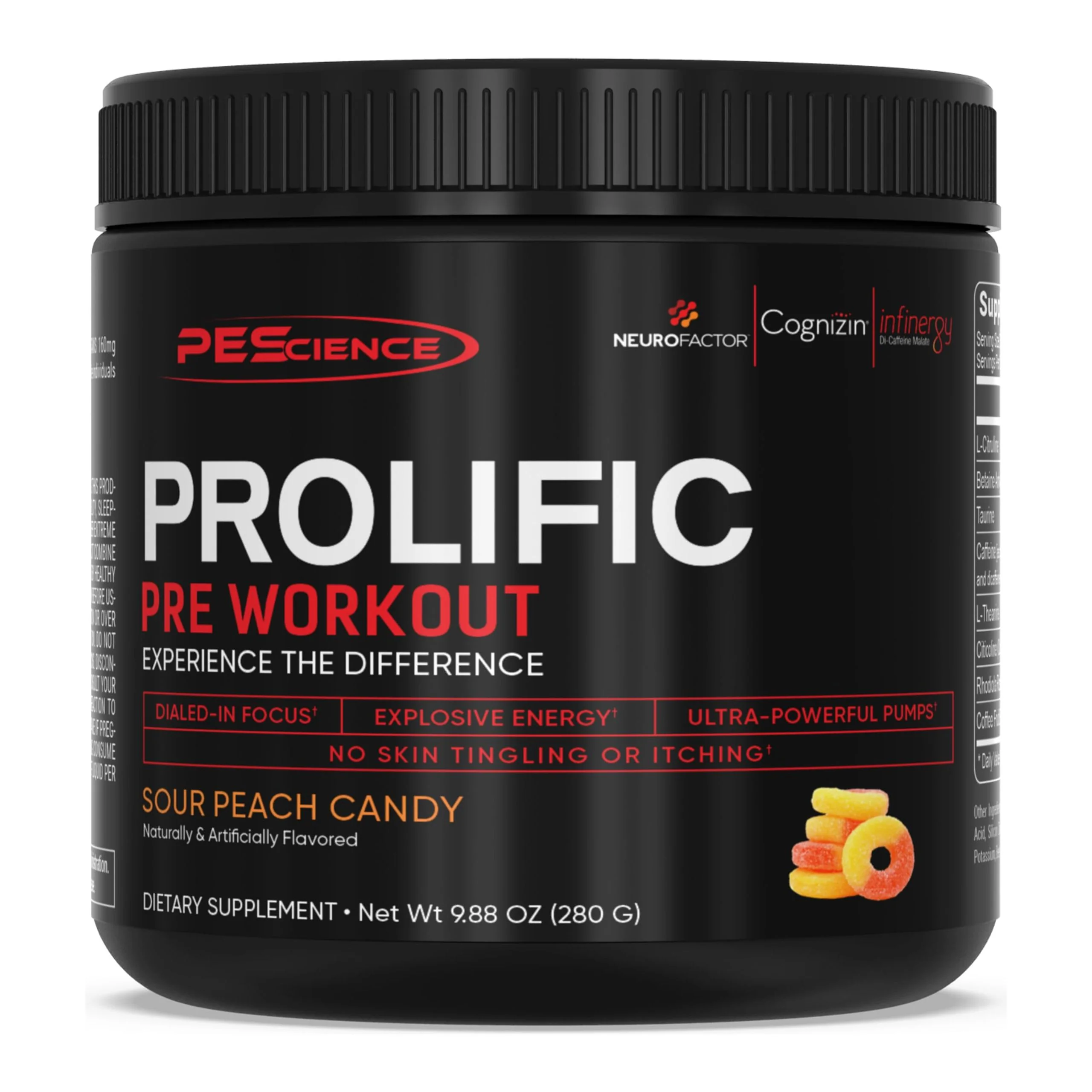 PEScience Prolific Pre-Workout (40 servings) - Image 8