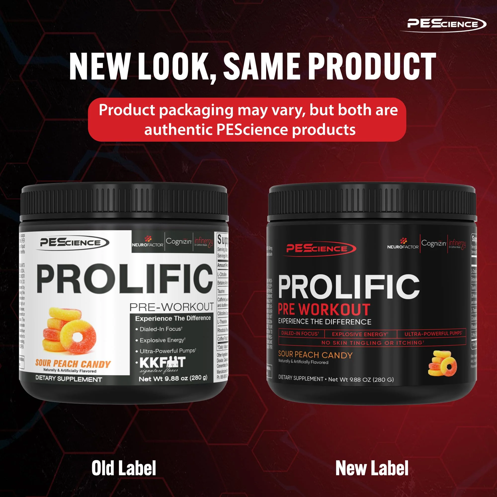 PEScience Prolific Pre-Workout (40 servings) - Image 9