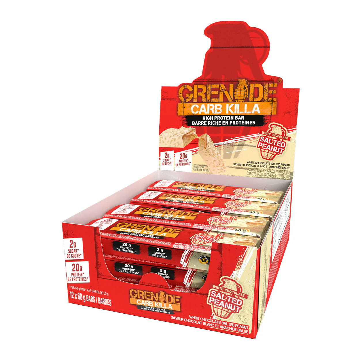 Grenade Carb Killa KETO Protein Bars (1 Box of 12 bars) - Image 15