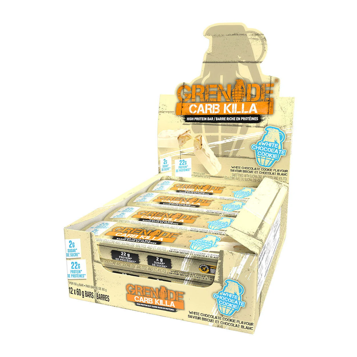 Grenade Carb Killa KETO Protein Bars (1 Box of 12 bars) - Image 16