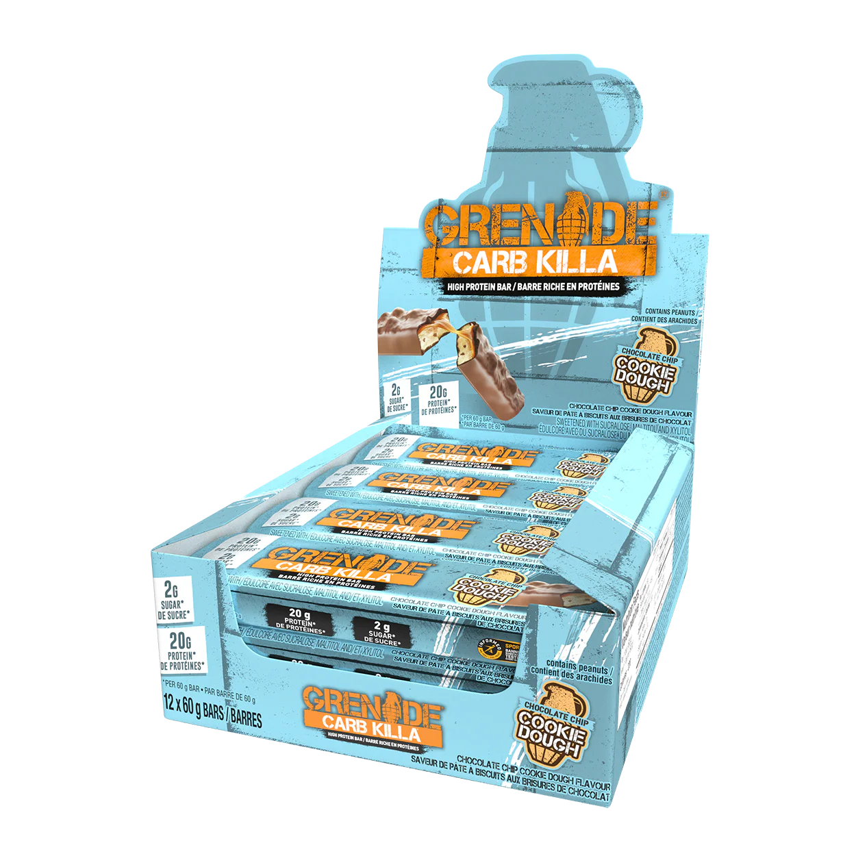 Grenade Carb Killa KETO Protein Bars (1 Box of 12 bars) - Image 18