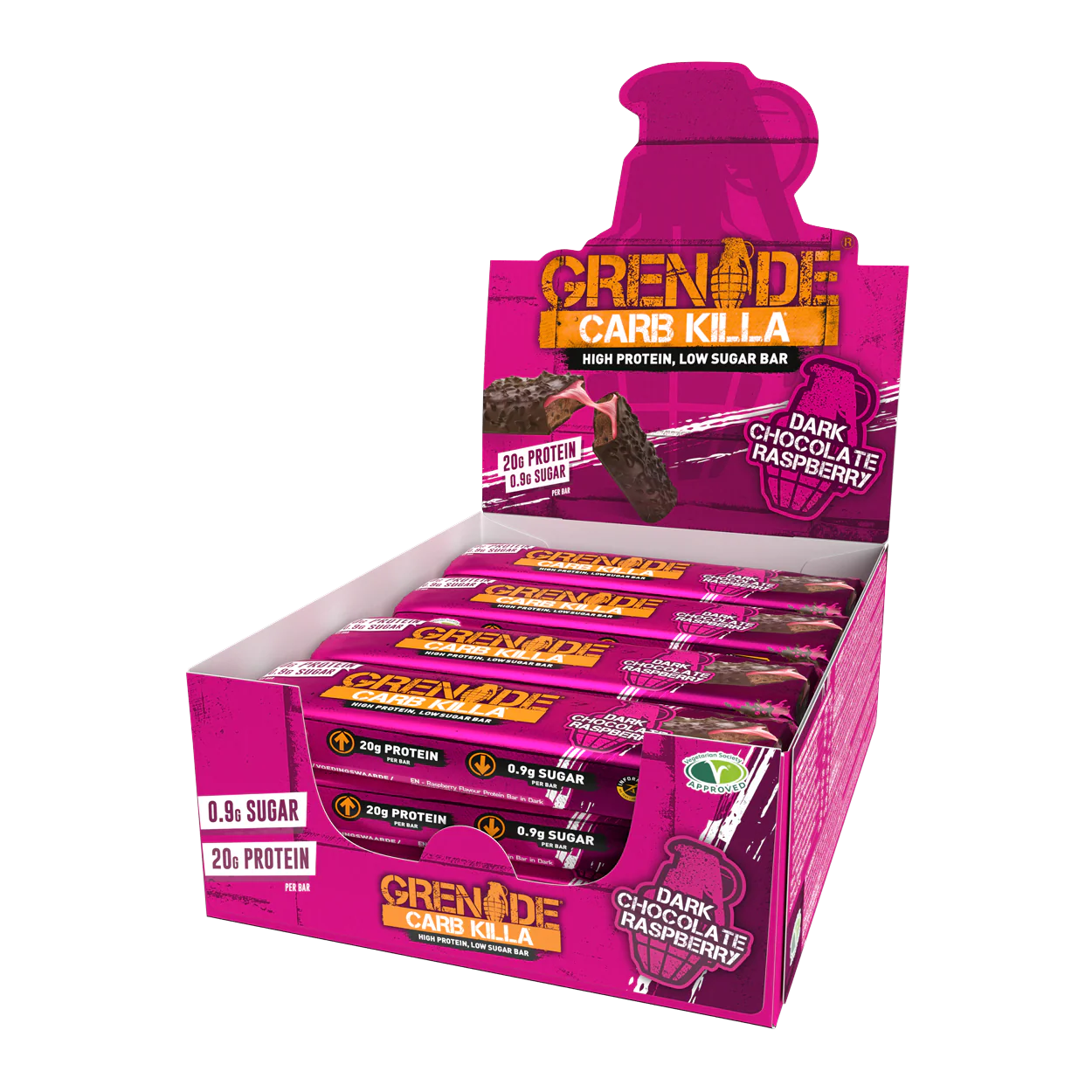 Grenade Carb Killa KETO Protein Bars (1 Box of 12 bars) - Image 21