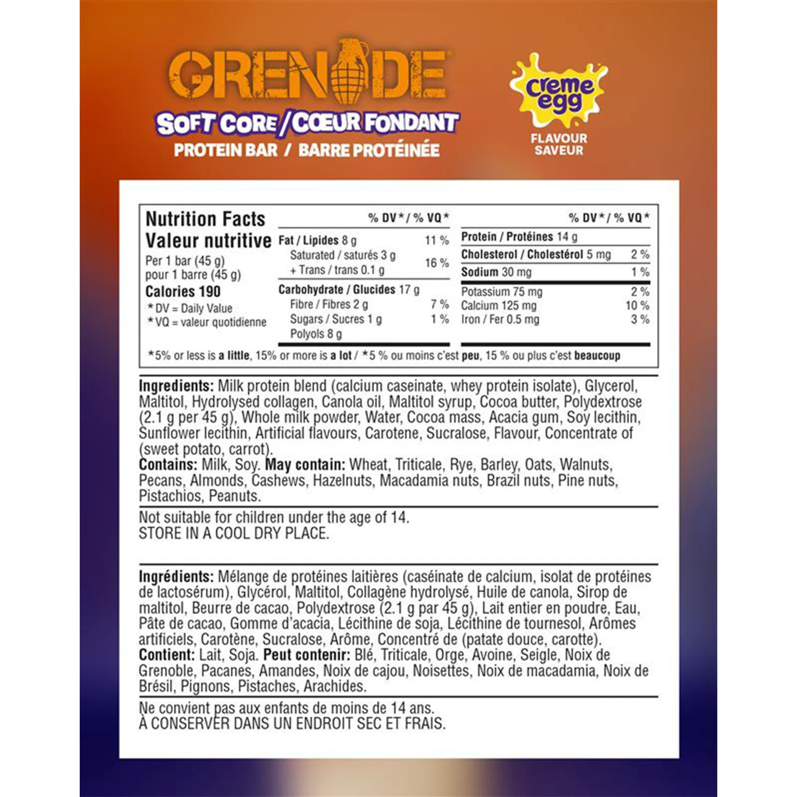 Grenade Carb Killa Keto Protein Bars (1 bar) - Image 4
