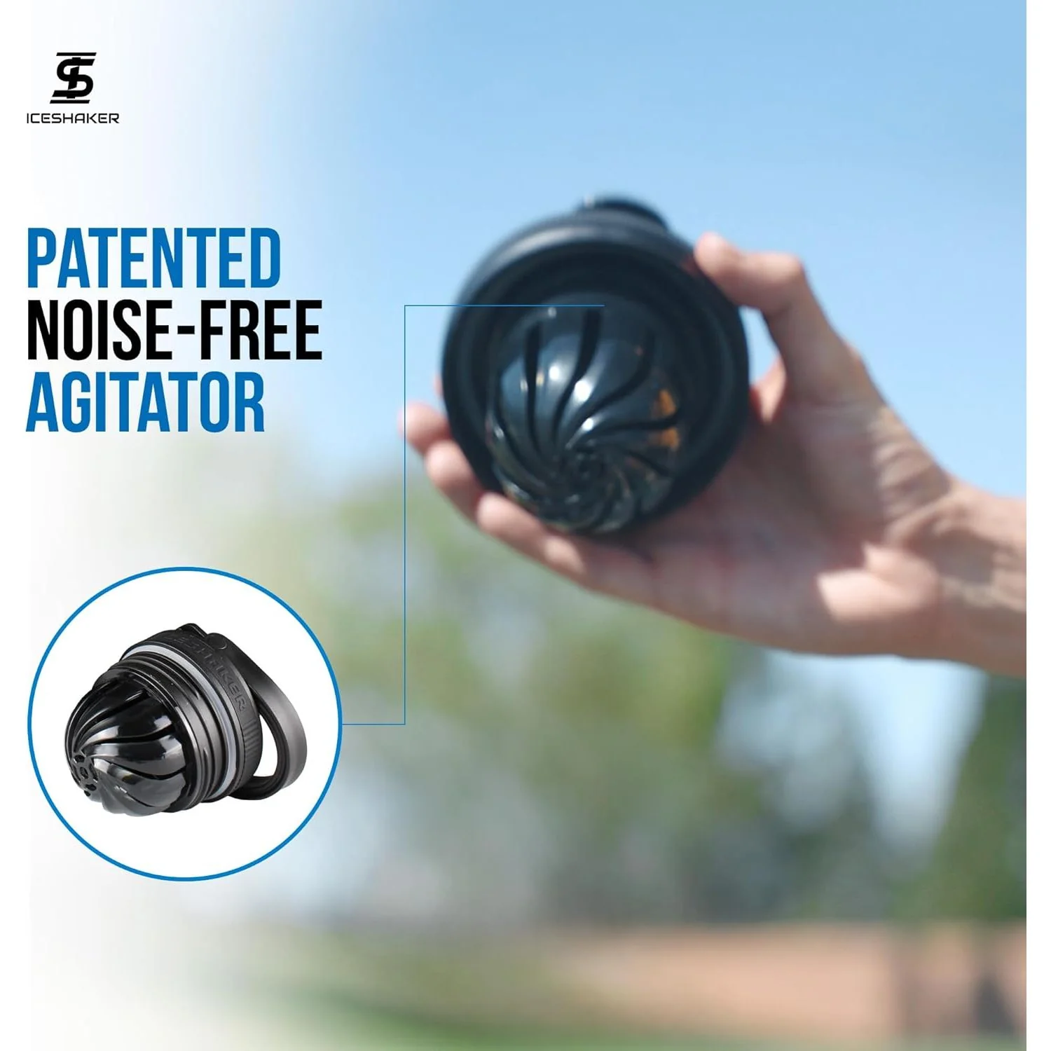 ICE SHAKER 20oz Skinny Shaker (stainless) - Image 3