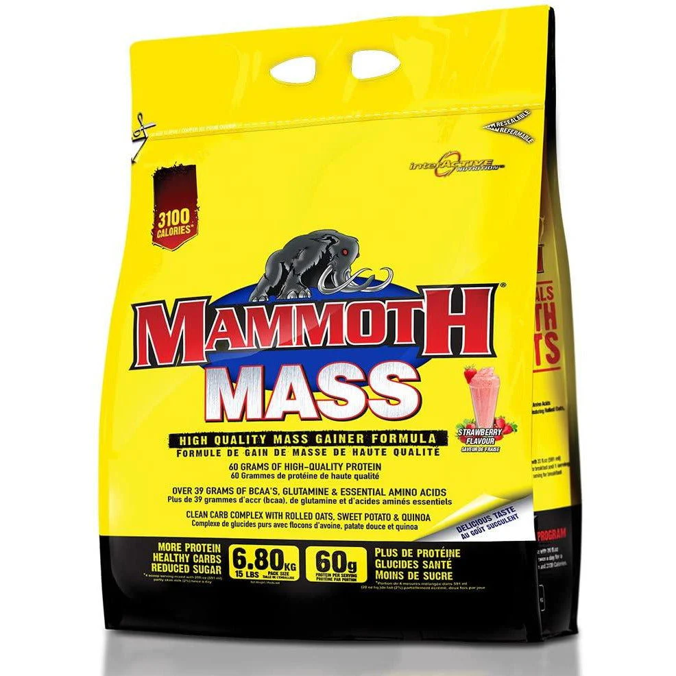 Mammoth Mass Gainer Protein Powder (15 lbs) - Image 4
