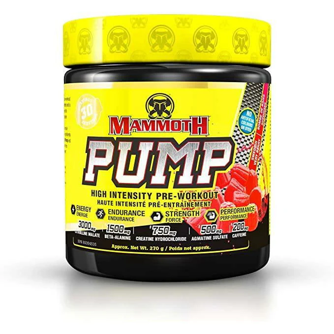 Mammoth Pump Pre-Workout (30 servings) - Image 12
