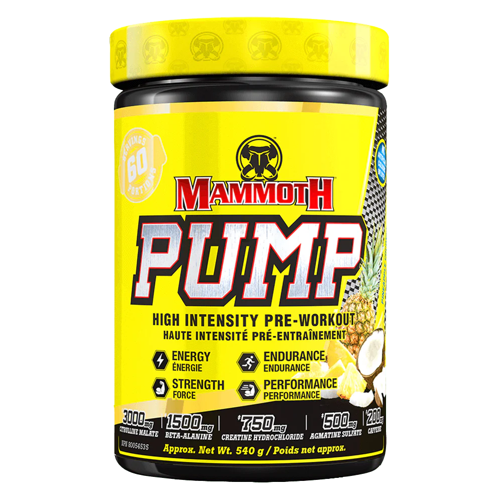 Mammoth Pump Pre-Workout (60 servings) - Image 10