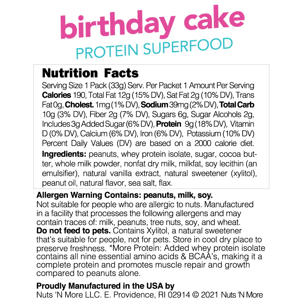 Nuts 'n More Protein PB - Single Serving Sachet (33g) - Image 3