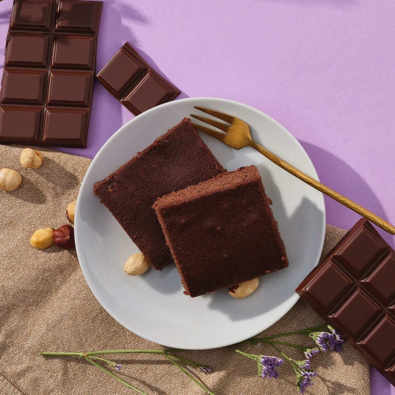 Protein Choc Hazelnut Protein Brownie Mix (400g - 11 servings) - Image 5