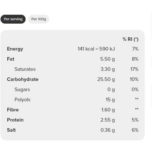 Prozis Chocolate Covered Zero Sugar Donut (1 donut) BB FEB 28, 2026 FINAL SALE - Image 4