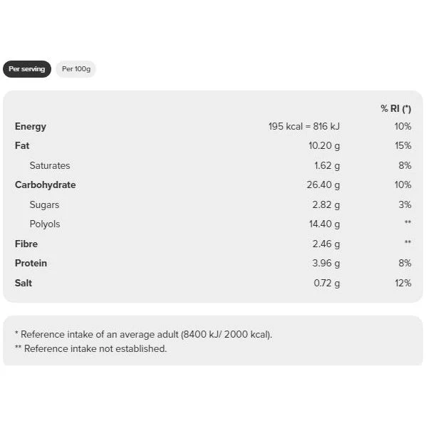 Prozis Low Sugar Muffin (1 muffin regular size) - Image 3