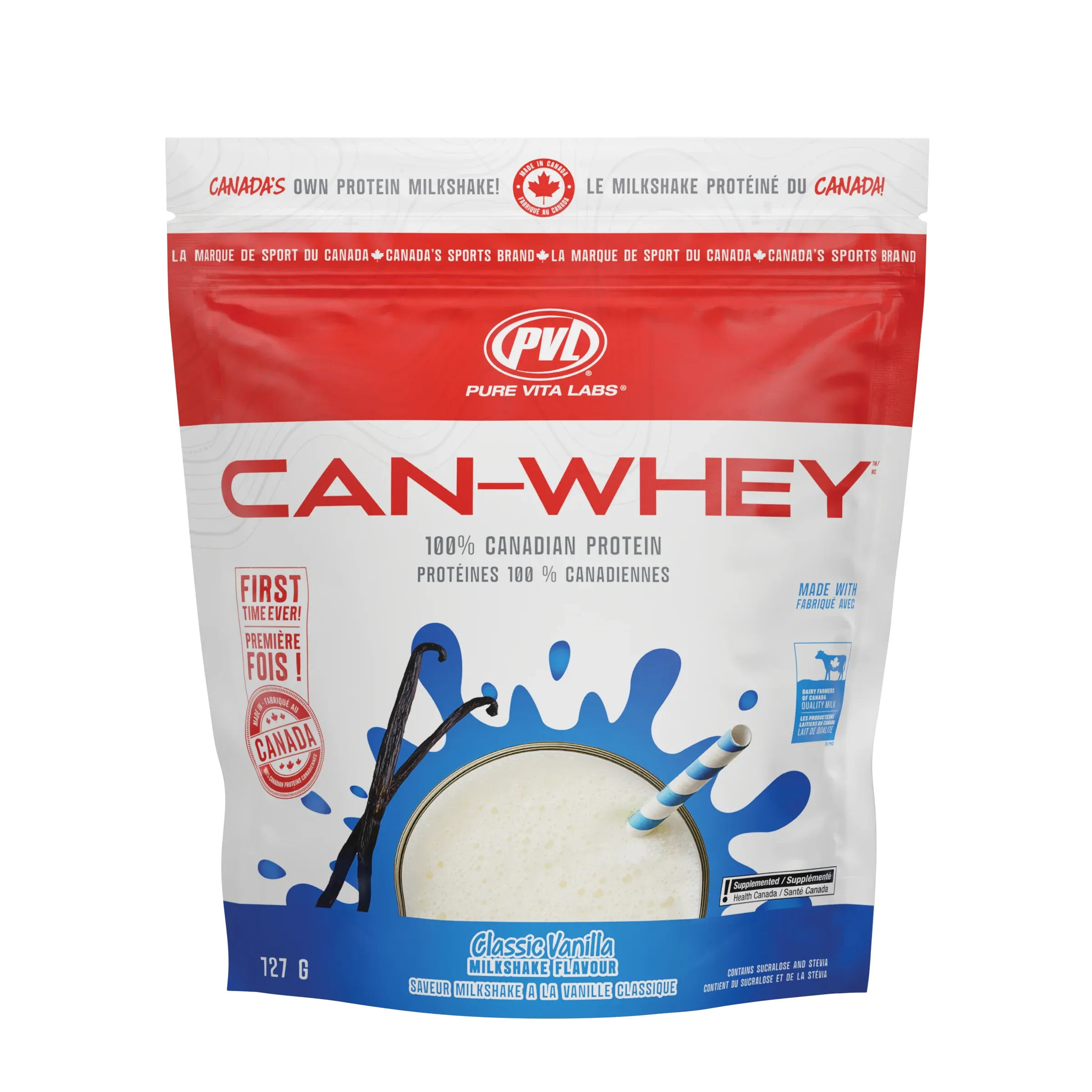 PVL CAN-WHEY 100% Canadian Clean Whey Protein Blend (1.6lb) - Image 8