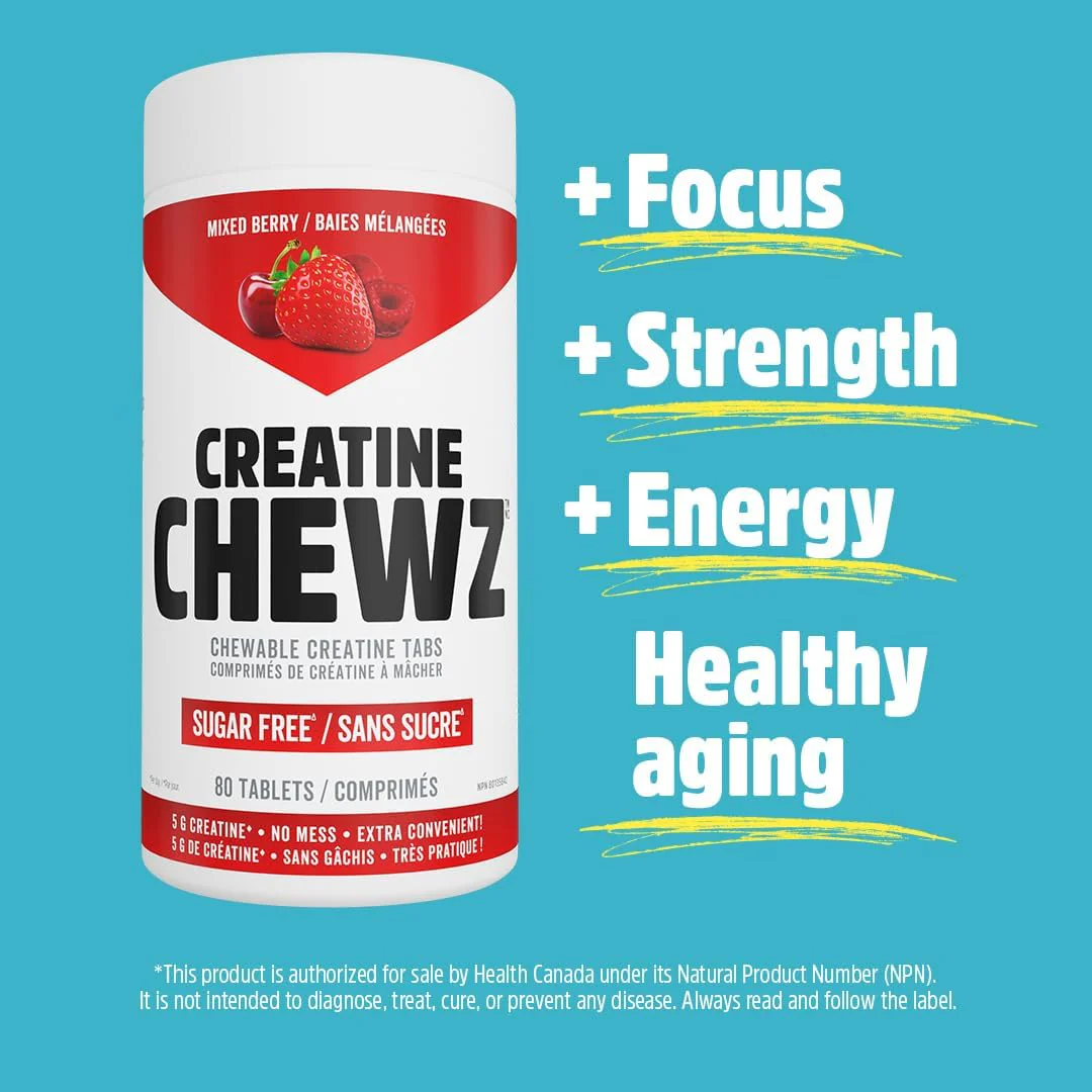 PVL Creatine Chewz (80 chewables) - Image 4