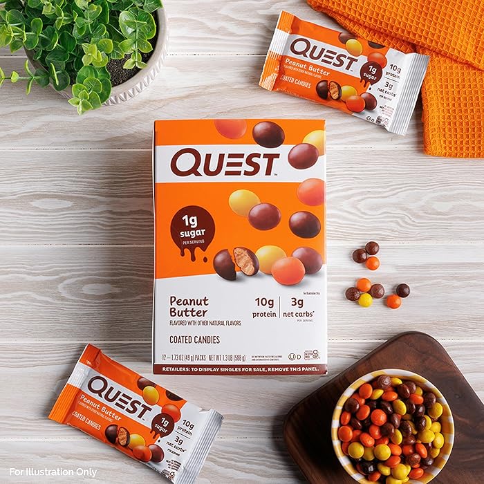 Quest Nutrition Keto Coated Candies "M&Ms" (1 pack) - Image 8