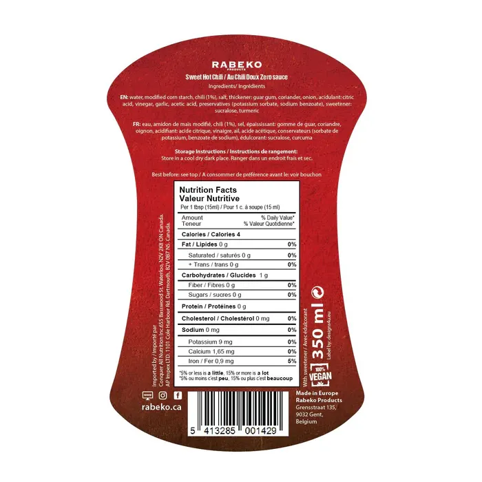 Rabeko Zero Sugar Low Cal Sauces - Image 3