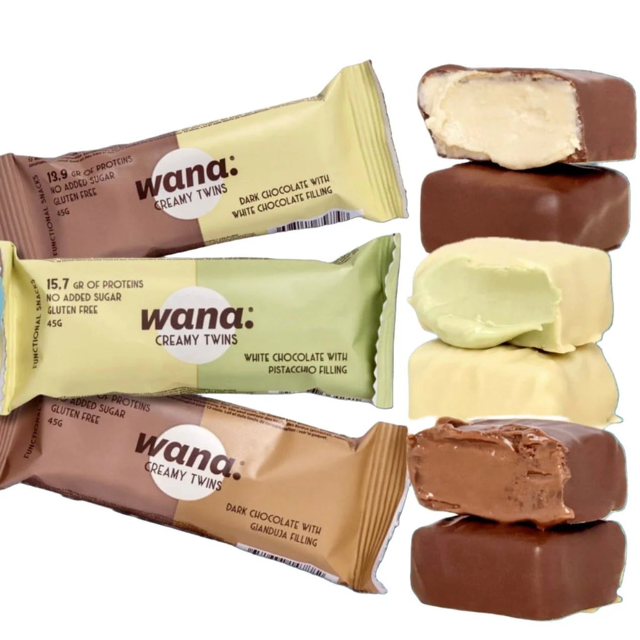 WANA CREAMY TWINS Keto Protein Bar (1 bar) - Image 14