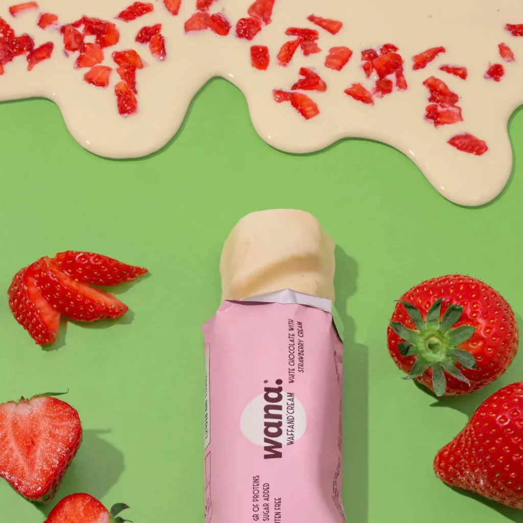 WANA Waffand'Cream "Kinder Bueno" Keto Protein Bar (1 bar) - Image 21