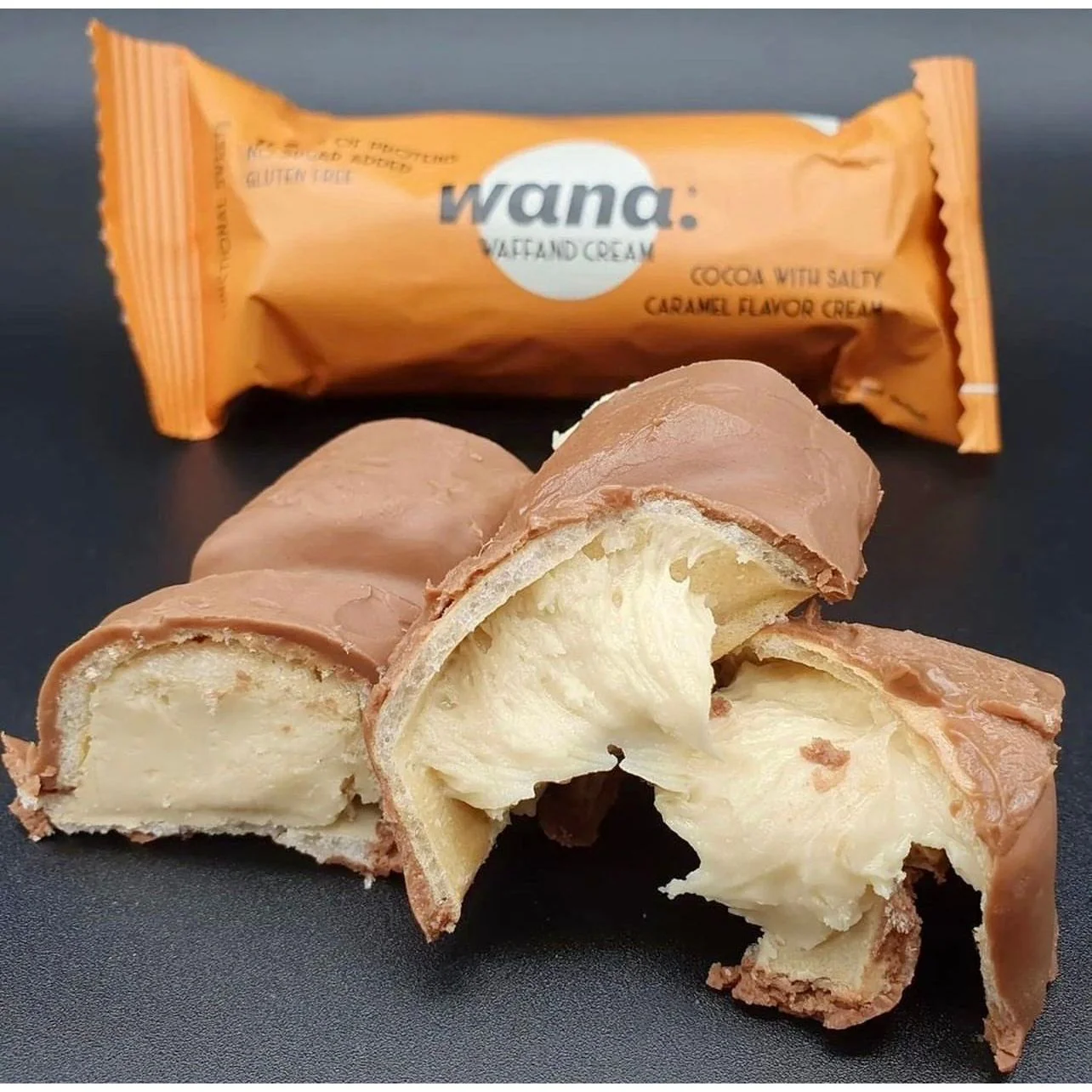 WANA Waffand'Cream "Kinder Bueno" Keto Protein Bar (1 bar) - Image 5