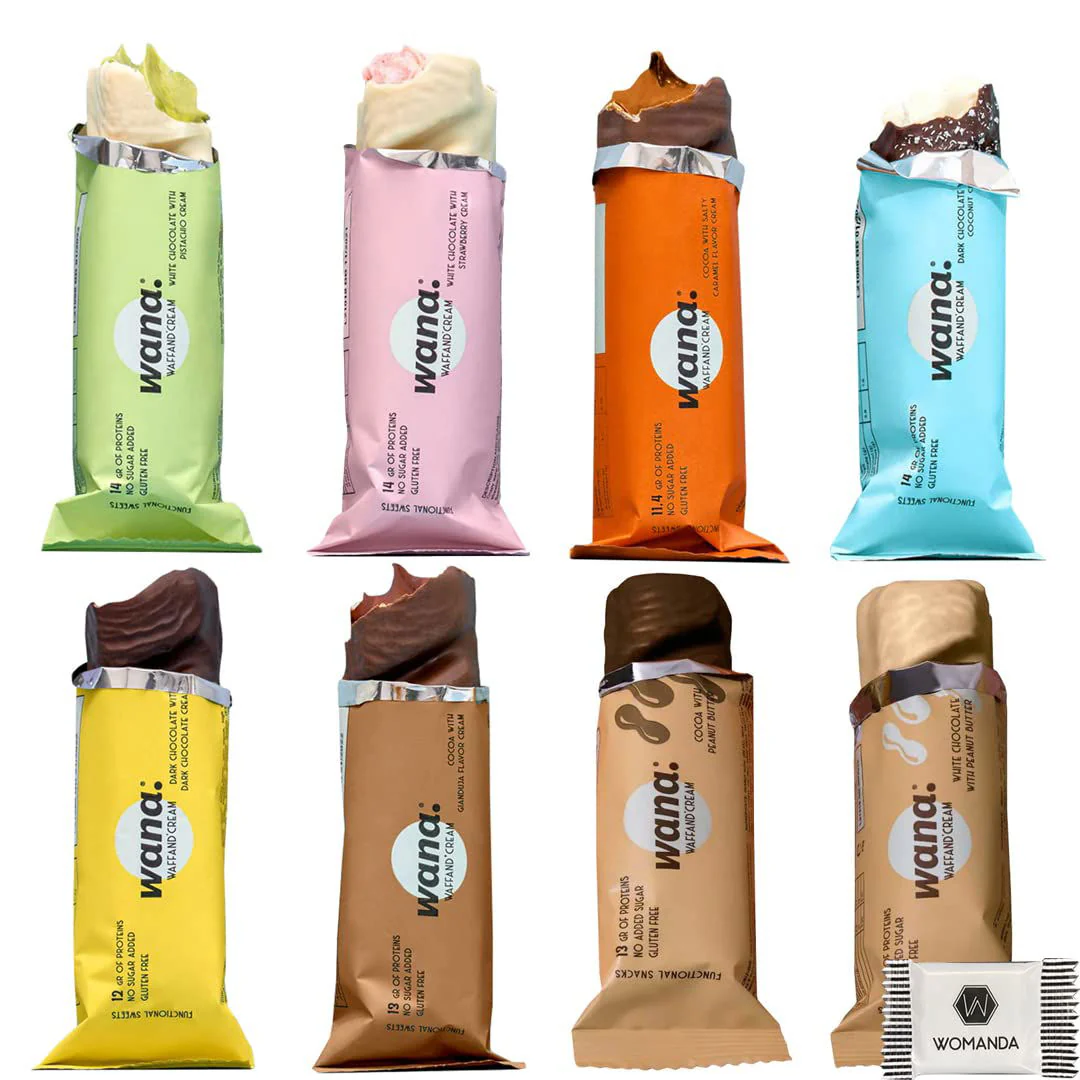 WANA Waffand'Cream "Kinder Bueno" Keto Protein Bar (1 bar) - Image 8