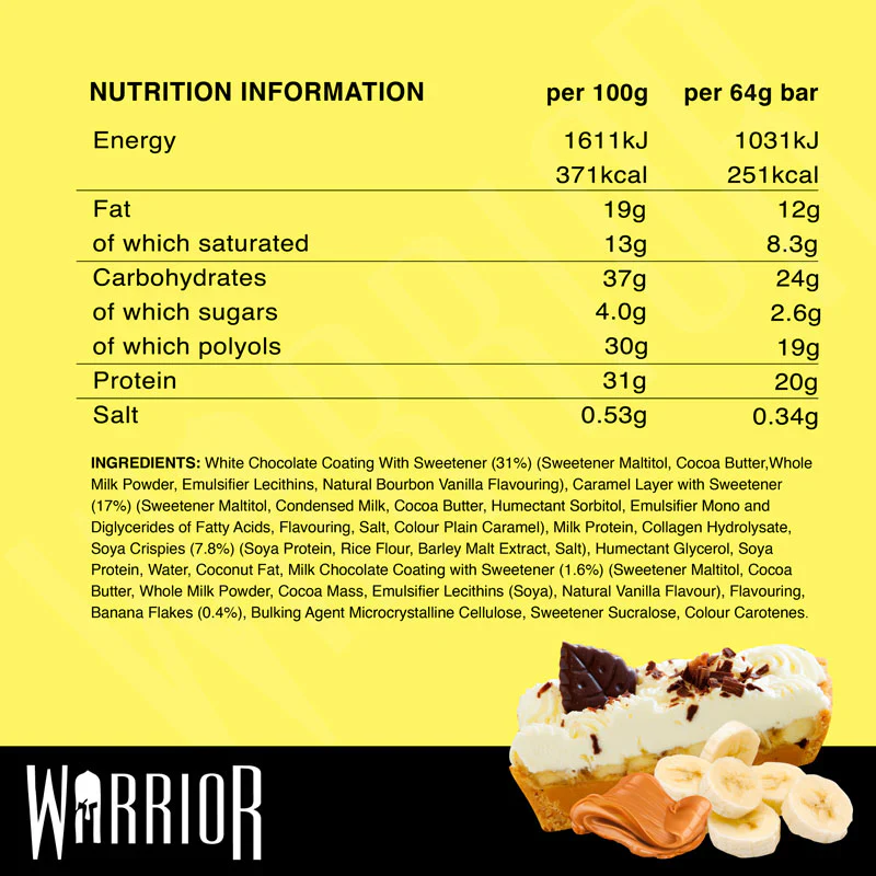 Warrior Crunch Low-Carb Protein Bar (1 Bar) - Image 6