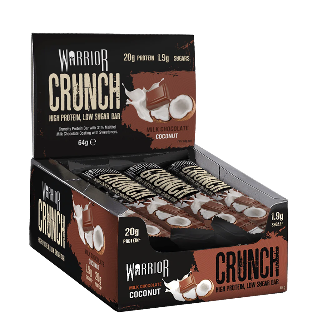 Warrior Crunch Low-Carb Protein Bars (Box of 12) - Image 12