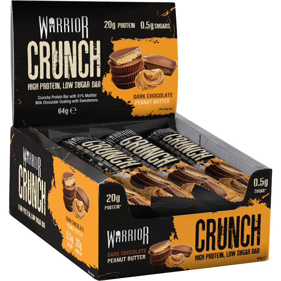 Warrior Crunch Low-Carb Protein Bars (Box of 12) - Image 15