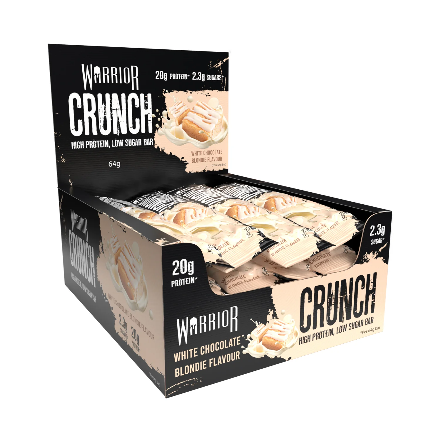 Warrior Crunch Low-Carb Protein Bars (Box of 12) - Image 5