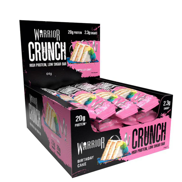 Warrior Crunch Low-Carb Protein Bars (Box of 12) - Image 9